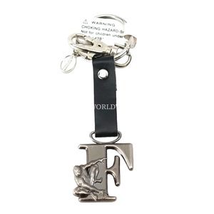 Universal Studios Marvel Spider-Man Letter "F" Keychain